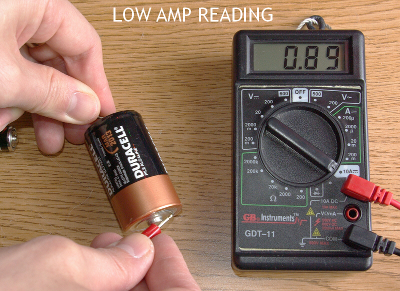 Betonung Archäologe Affe how to test a battery with a digital